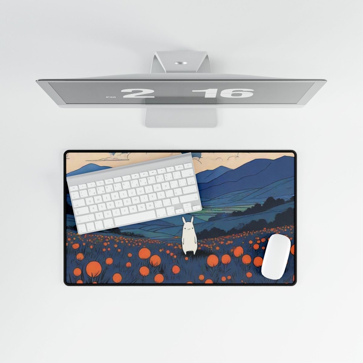 Abstract Shima Enaga Desk Mat Anime & Manga XL Mousepads