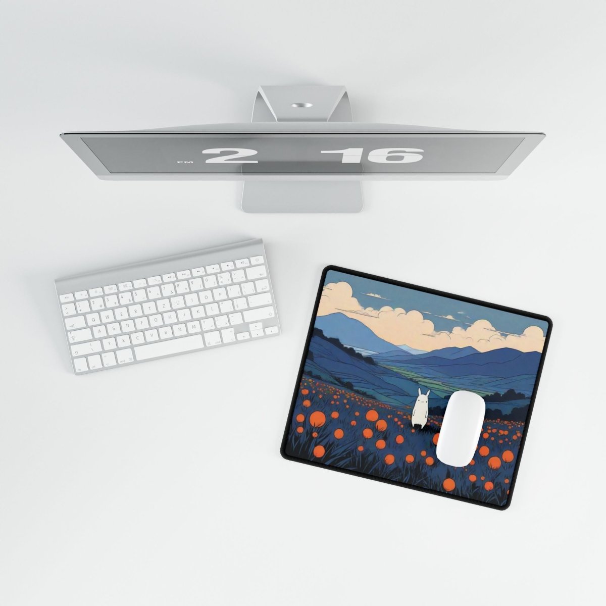 Abstract Shima Enaga Desk Mat Anime & Manga XL Mousepads