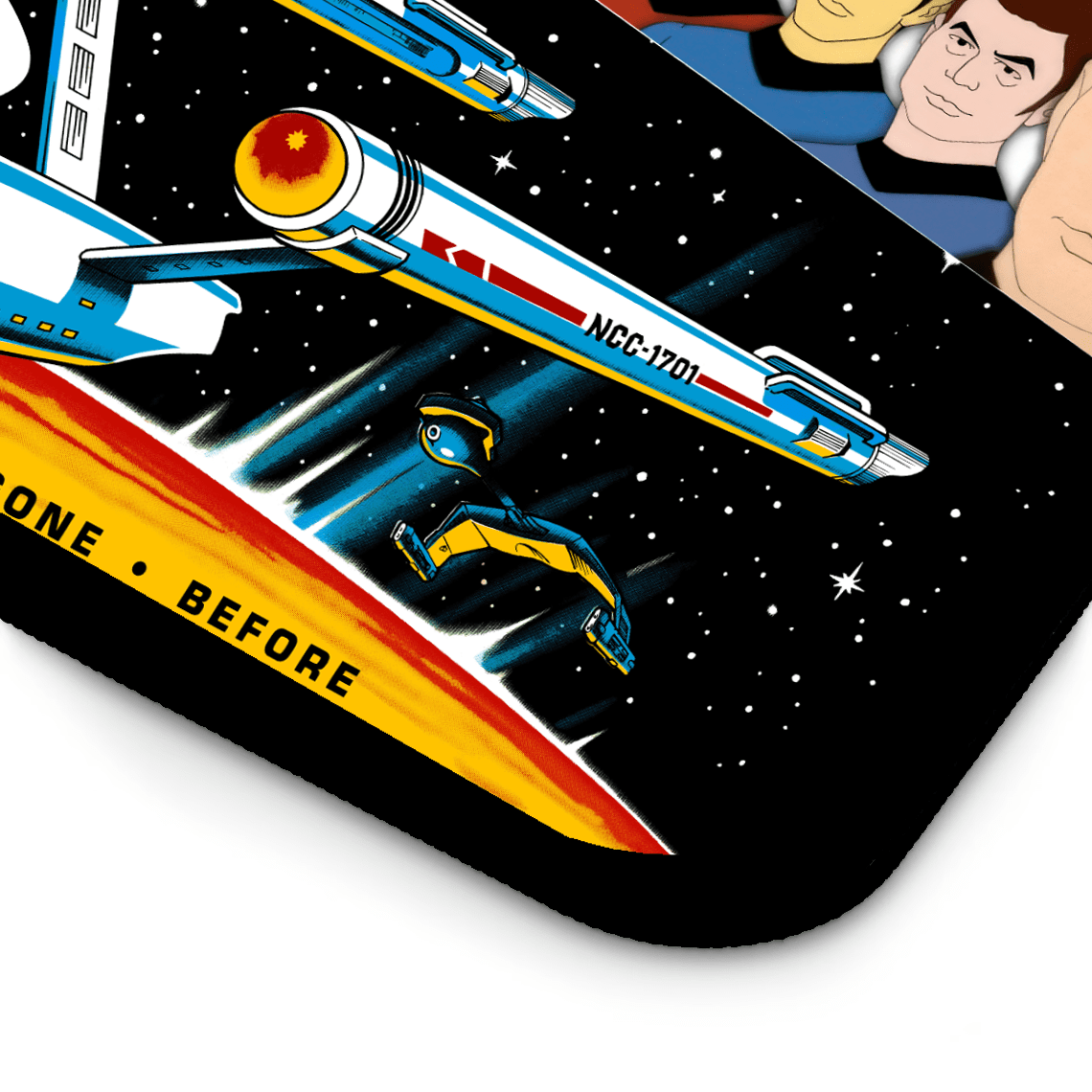 Animated Series, ST: TOS Desk Mat Sci - Fi, TV & Movies XL Mousepads