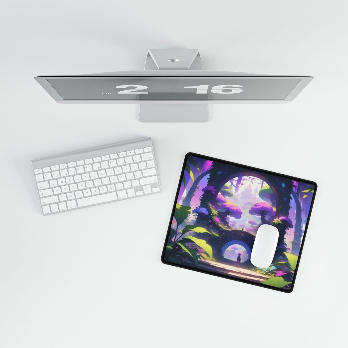 Anime Purple Scene Desk Mat Anime & Manga XL Mousepads