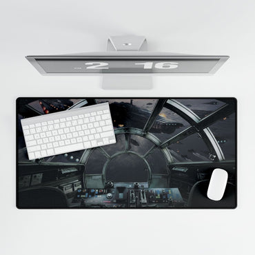 Battles of the Millennium Falcon #1 Desk Mat Sci - Fi, TV & Movies XL Mousepads