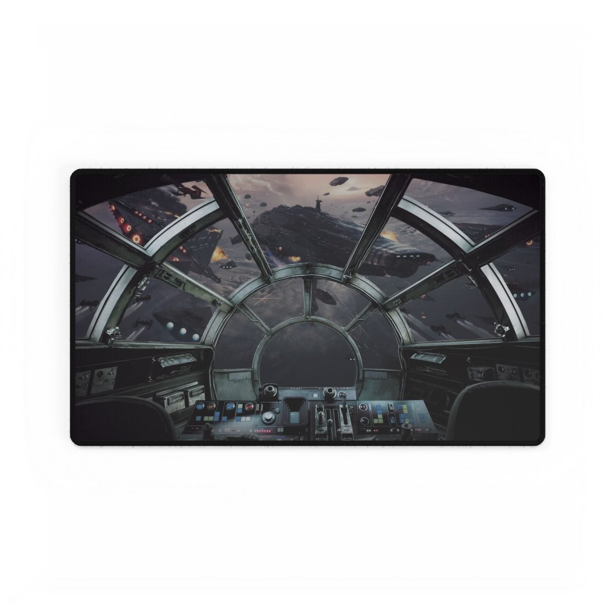 Battles of the Millennium Falcon #1 Desk Mat Sci - Fi, TV & Movies XL Mousepads