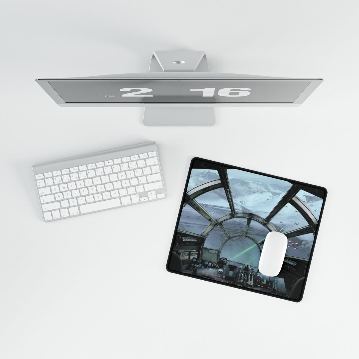 Battles of the Millennium Falcon #4 Desk Mat Sci - Fi, TV & Movies XL Mousepads