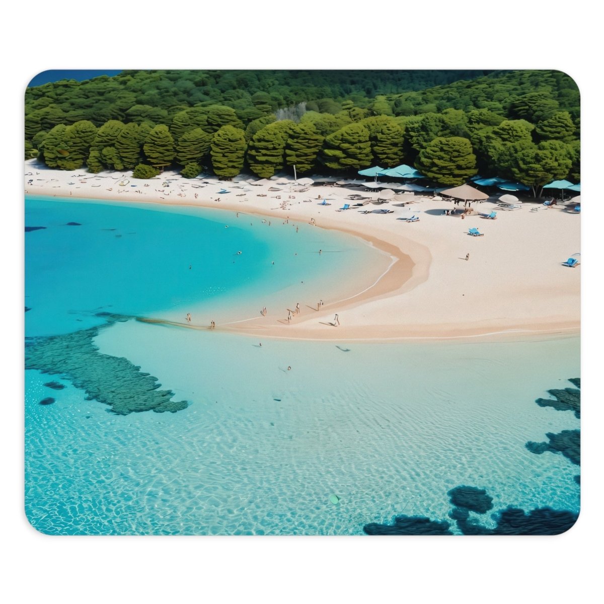 Beach Scene Mouse Pad Mouse Pad Stunning Views XL Mousepads