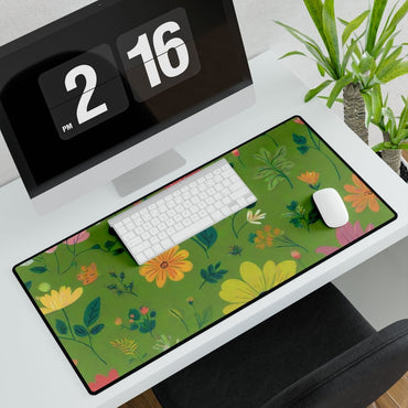 Blooming Fields Desk Mat Floral Botanic XL Mousepads