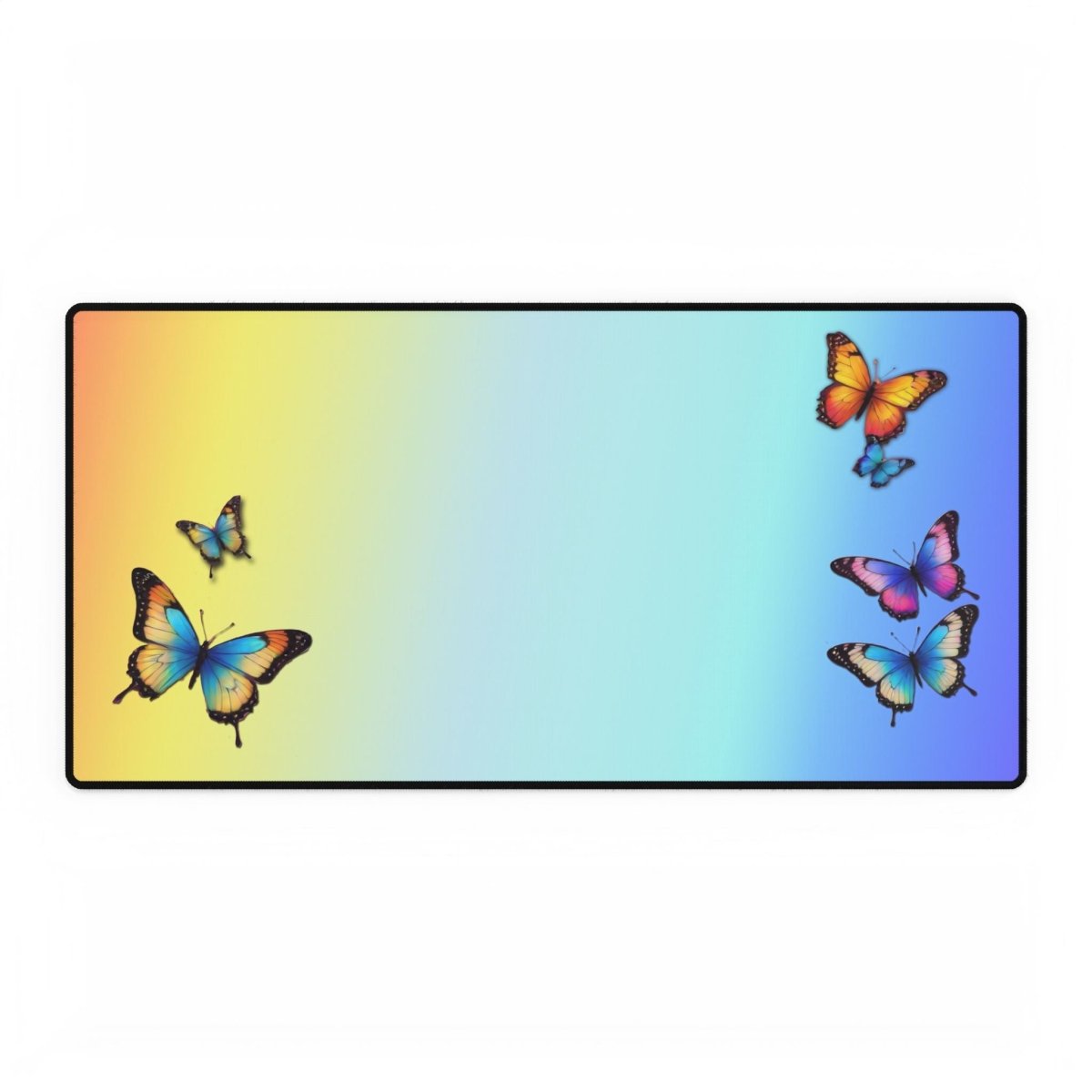 Butterfly Rainbow Desk Mat Bling & Glamour XL Mousepads