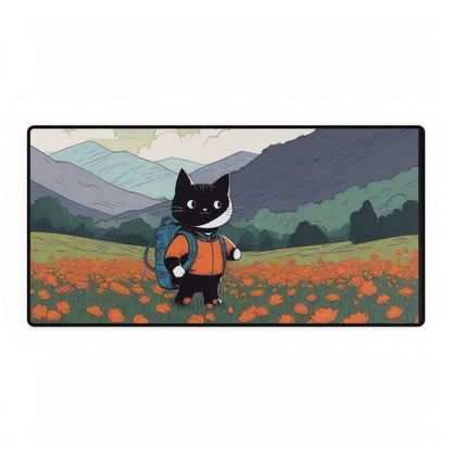 Cartoon Cat Kawaii Desk Mat Japanese Cute XL Mousepads