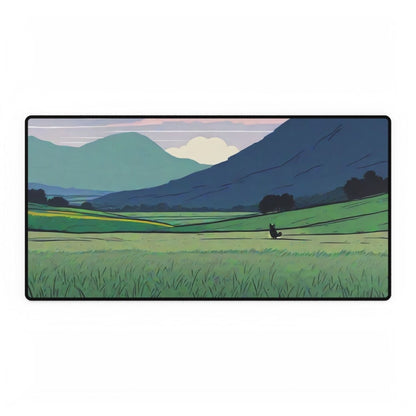 Cartoon Moutain Desk Mat Japanese Cute XL Mousepads