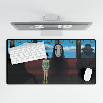 Chihiro on Train, Spirited Away Desk Mat Anime & Manga XL Mousepads