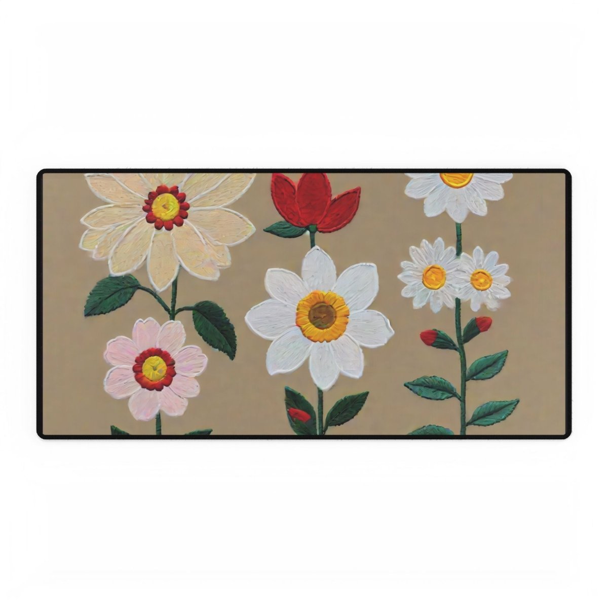 Collection of Flowers Desk Mat Bling & Glamour XL Mousepads