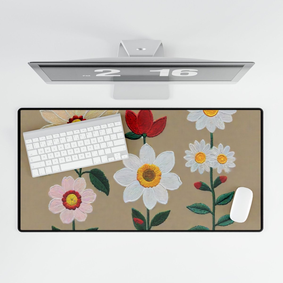 Collection of Flowers Desk Mat Bling & Glamour XL Mousepads