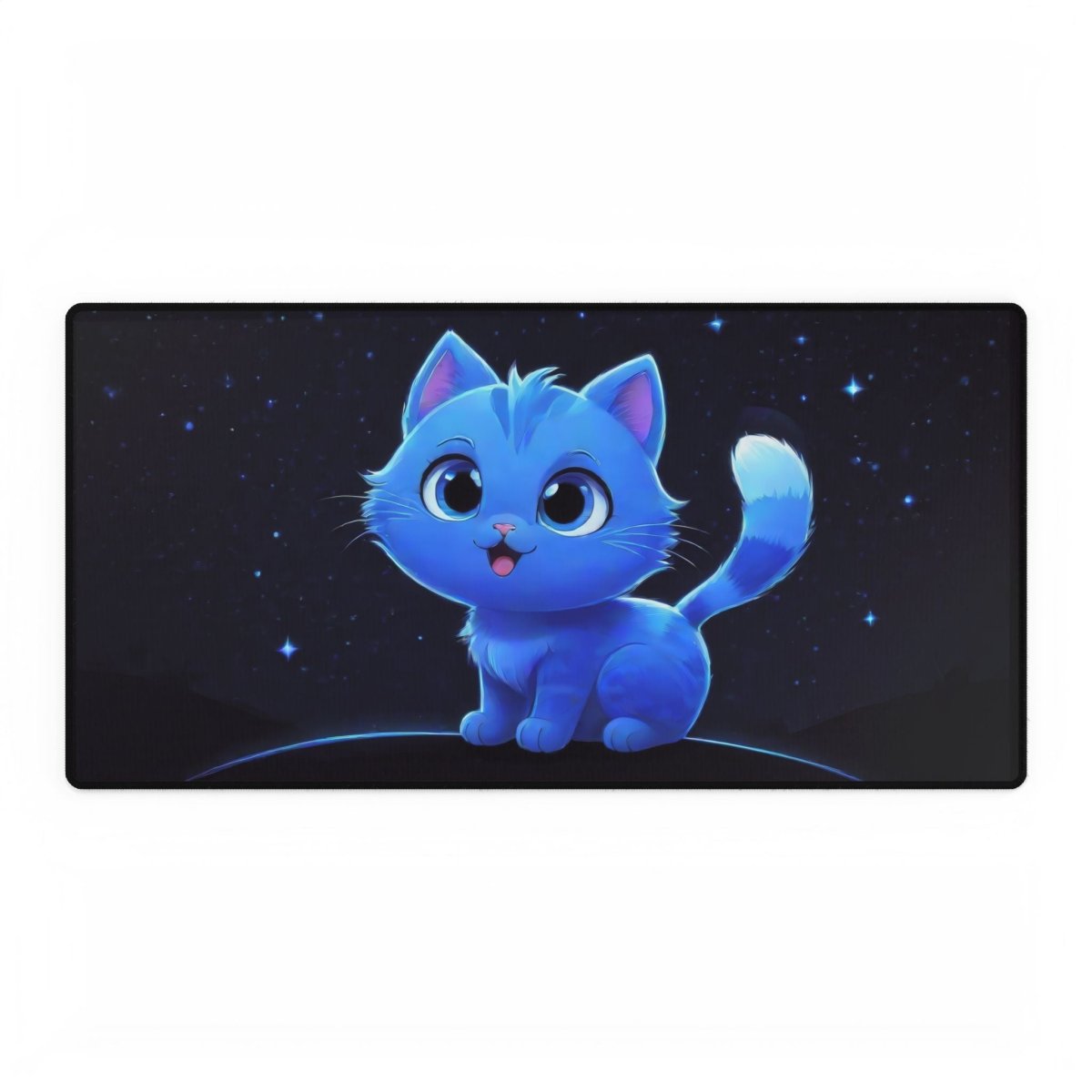 Cute Animated Cat Desk Mat Children's XL Mousepads