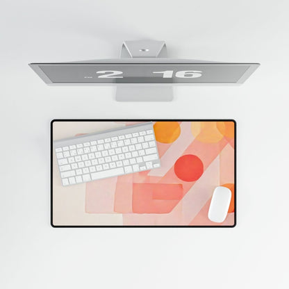 Firey Red Pink and Orange Desk Mat Bling & Glamour XL Mousepads