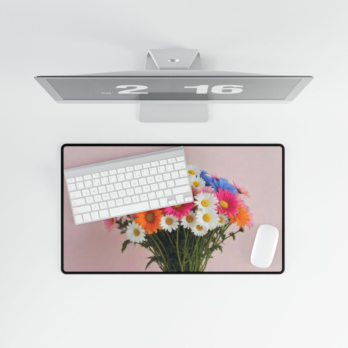 Fresh Flowers Bouquet Desk Mat Floral Botanic XL Mousepads