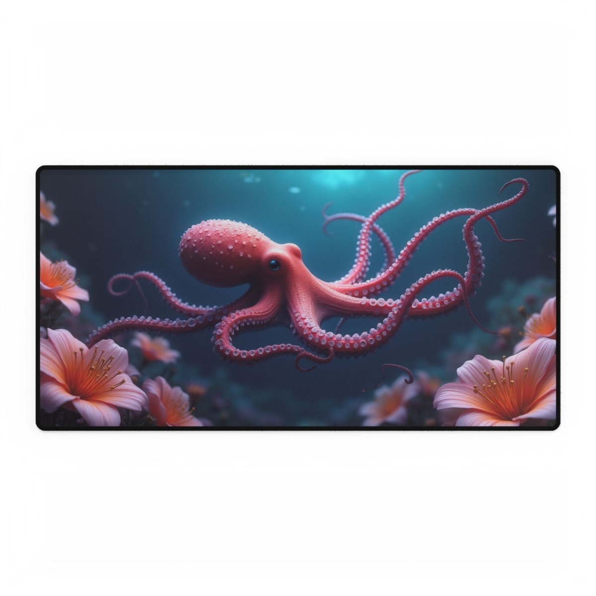 Giant Squid Underwater Art Desk Mat Aquatic Fish XL Mousepads