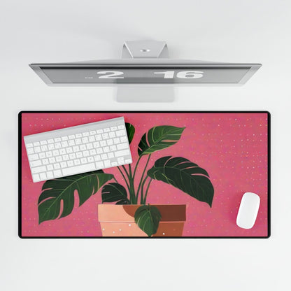 Green Serenity, Pink Desk Mat Bling & Glamour XL Mousepads