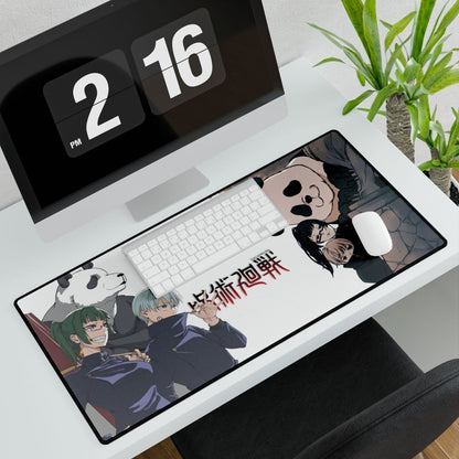 Jujutsu Kaisen with Panda and team Desk Mat Anime & Manga XL Mousepads