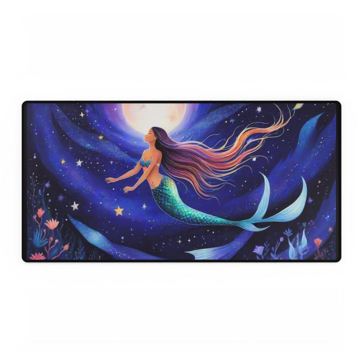 Mermaid Cute Desk Mat Children's XL Mousepads