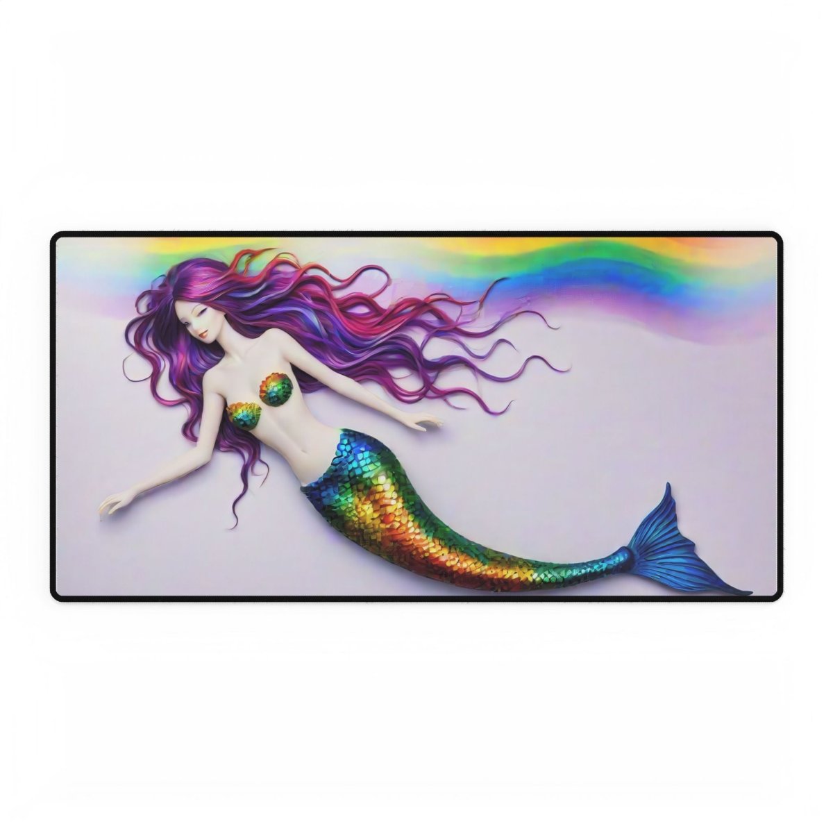 Mermaid Doll Desk Mat Bling & Glamour XL Mousepads