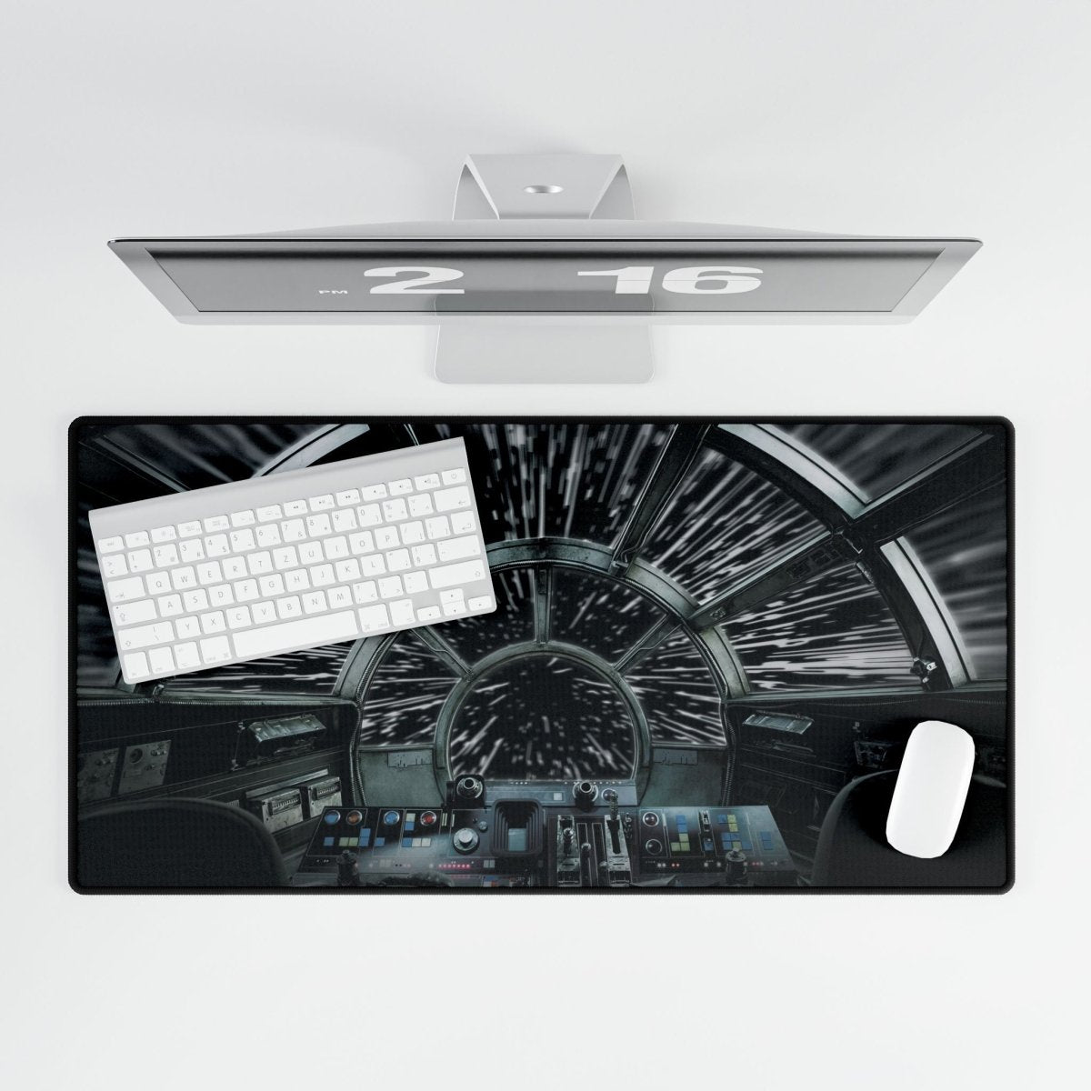 Millennium Falcon View, Star Wars Desk Mat Sci - Fi, TV & Movies XL Mousepads