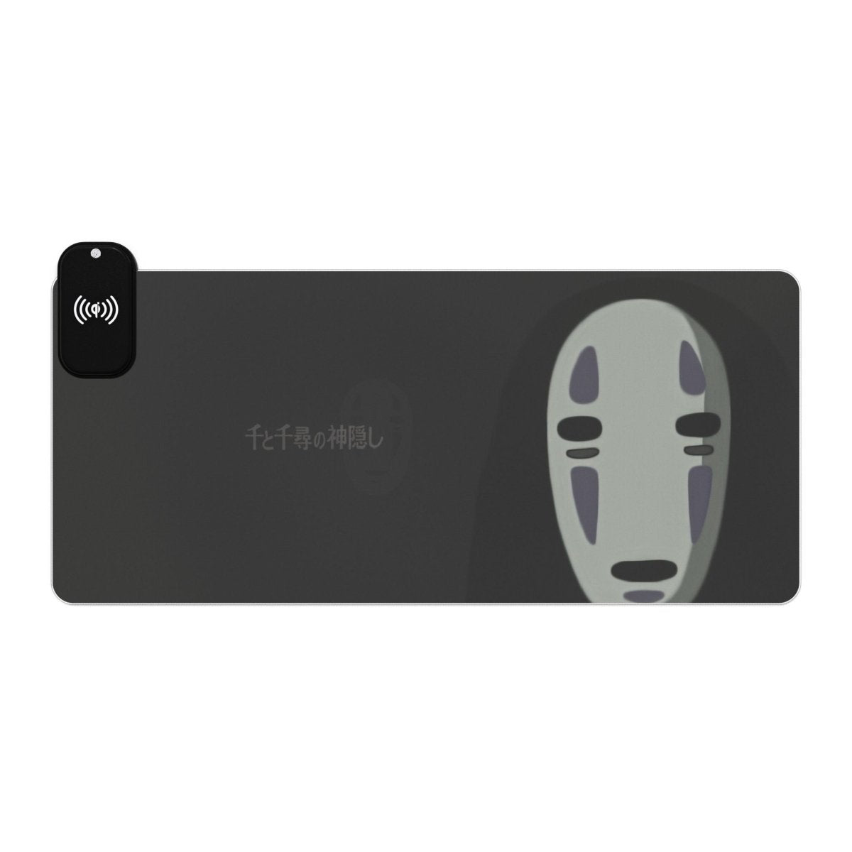 No Face Blk, Wireless Charging LED + Wireless Charging XL Mousepads