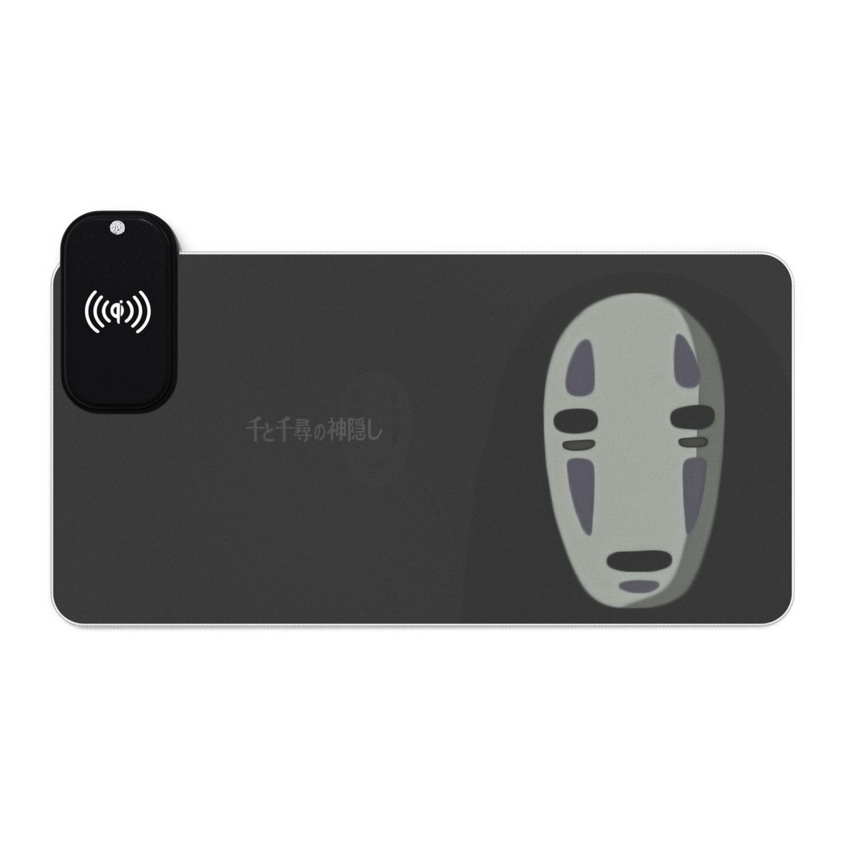 No Face Blk, Wireless Charging LED + Wireless Charging XL Mousepads