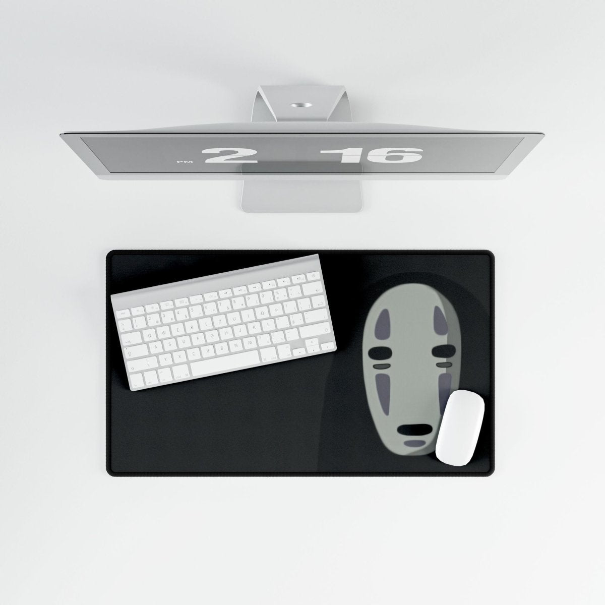 No Face, Spirited Away, Blk Desk Mat Anime & Manga XL Mousepads