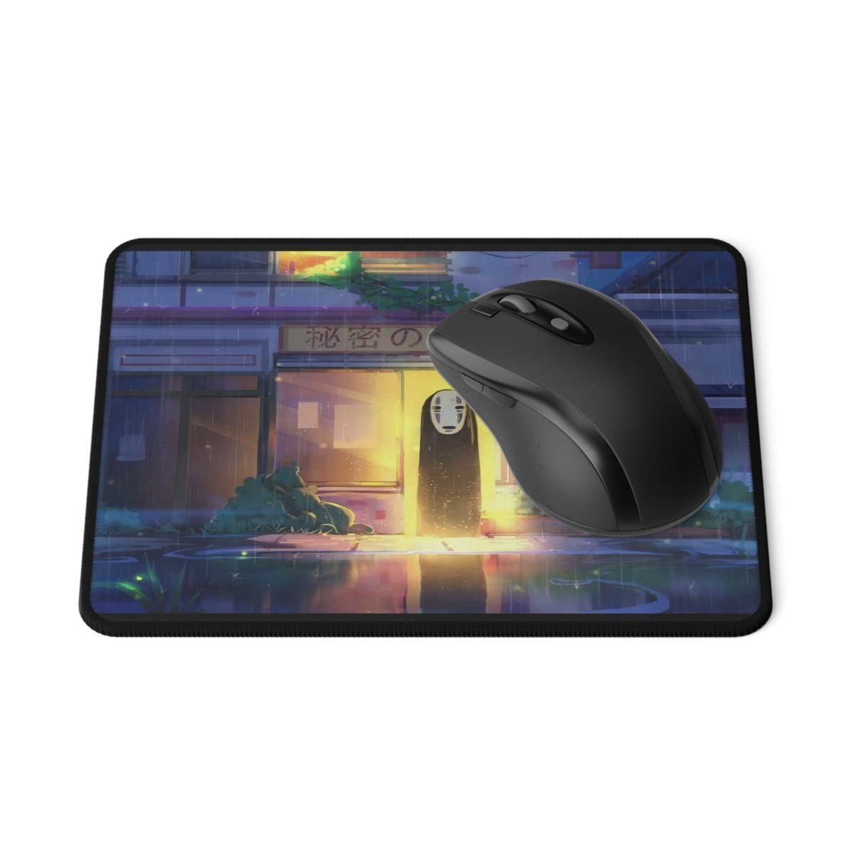 No Face, Spirited Away, Blue Desk Mat Anime & Manga XL Mousepads