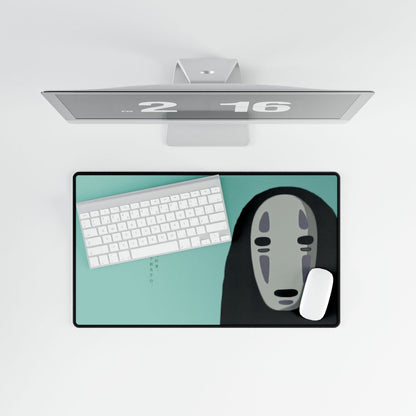 No Face, Spirited Away, Green Desk Mat Anime & Manga XL Mousepads