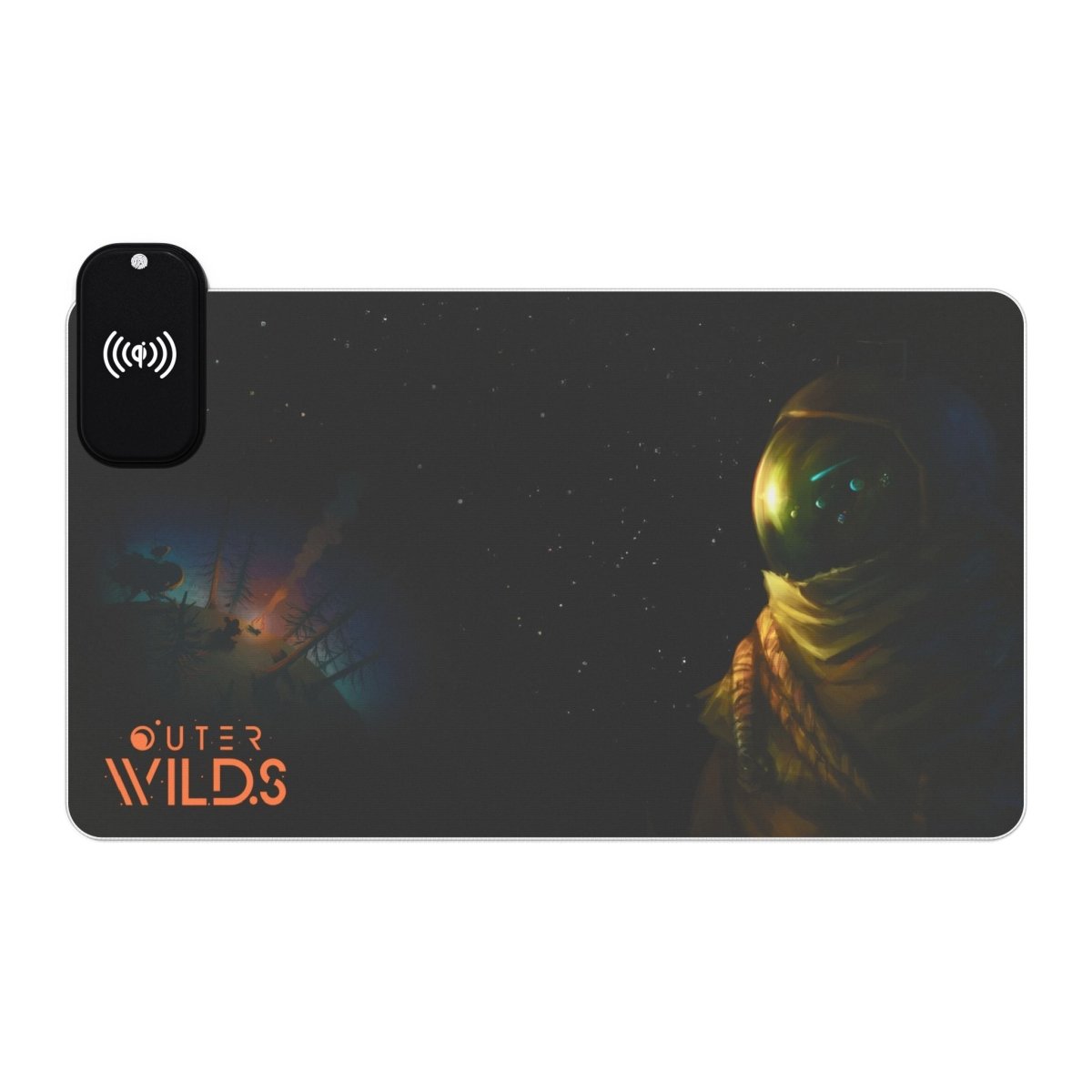 Outer Wilds Echoes #1, Wireless Charging LED + Wireless Charging Gaming XL Mousepads