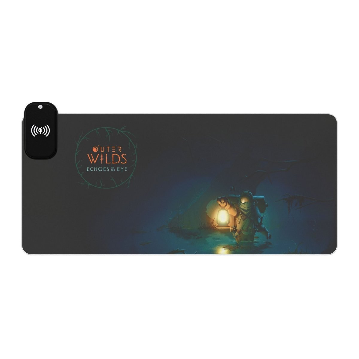 Outer Wilds Echoes #2, Wireless Charging LED + Wireless Charging Gaming XL Mousepads