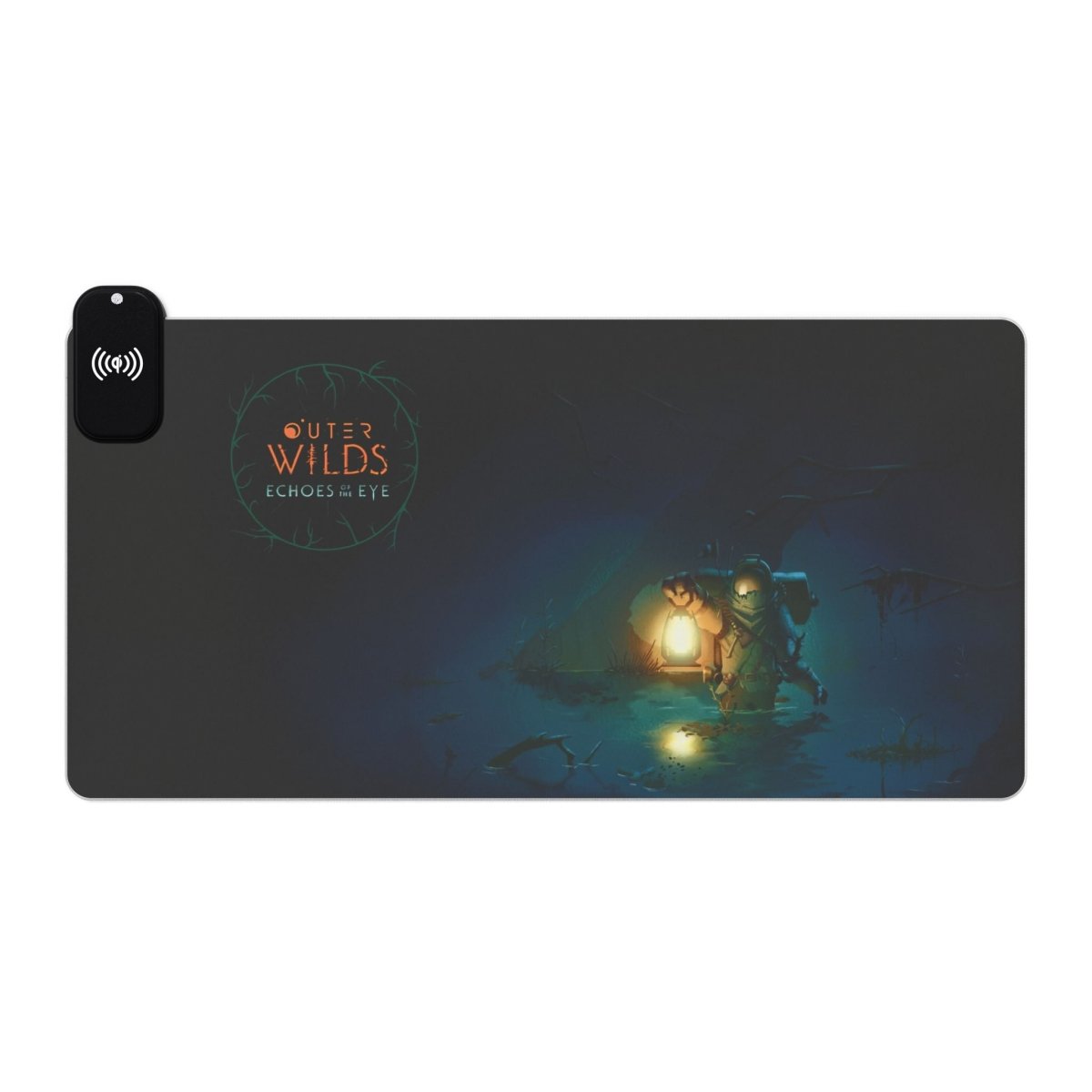 Outer Wilds Echoes #2, Wireless Charging LED + Wireless Charging Gaming XL Mousepads