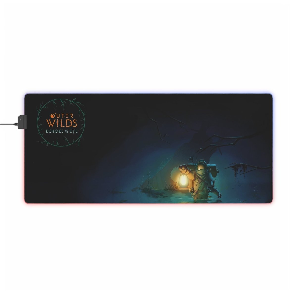 Outer Wilds LED, Swamp LED Light - Up Gaming XL Mousepads