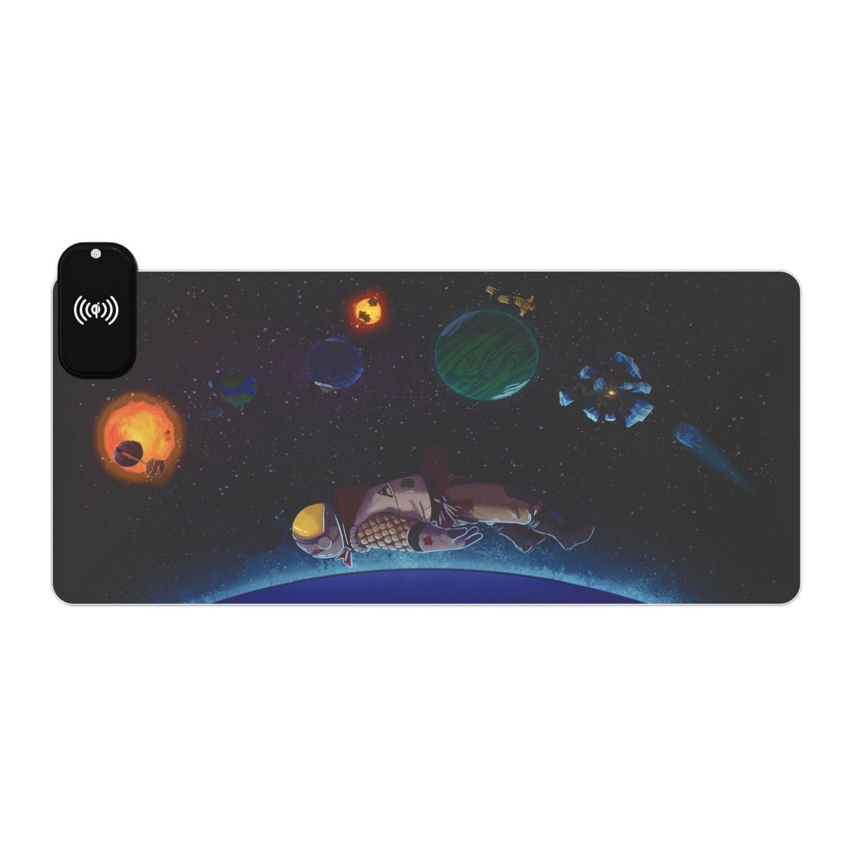 Outer Wilds, The Hatchling edition LED LED Light - Up Gaming XL Mousepads