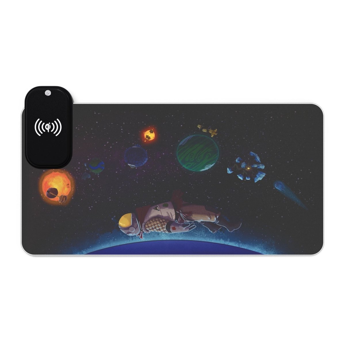 Outer Wilds, The Hatchling edition LED LED Light - Up Gaming XL Mousepads