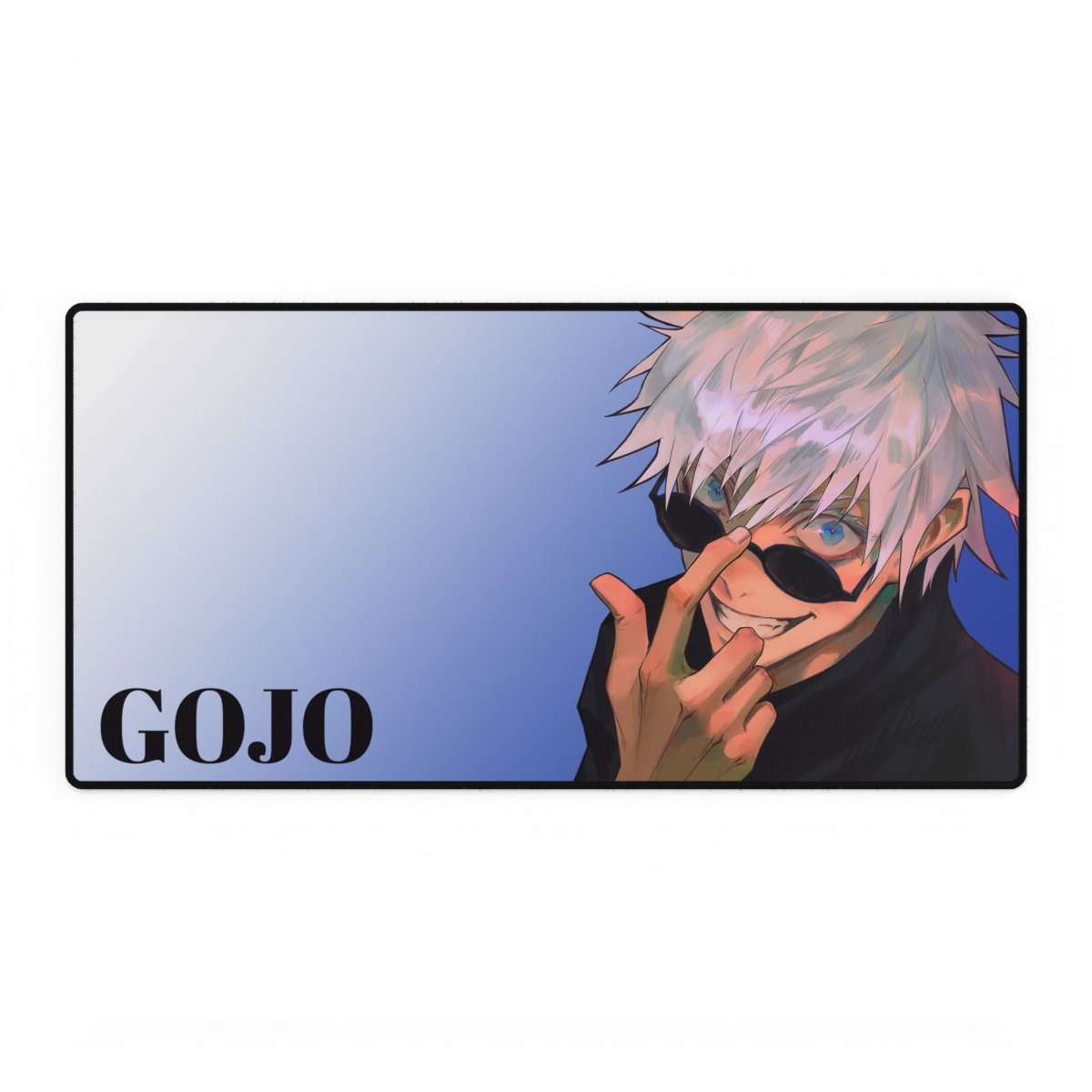 Satoru Gojo, Jujutsu Kaisen, Blue Desk Mat Anime & Manga XL Mousepads