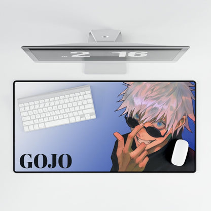 Satoru Gojo, Jujutsu Kaisen, Blue Desk Mat Anime & Manga XL Mousepads