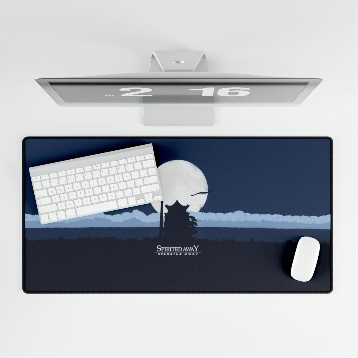 Spirited Away, night scene Desk Mat Anime & Manga XL Mousepads