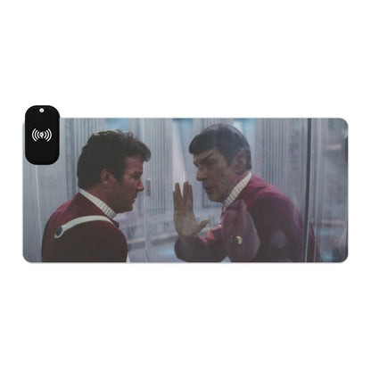 Spock Kirk LED, ST: Wrath of Khan LED Light - Up Sci - Fi, TV & Movies XL Mousepads