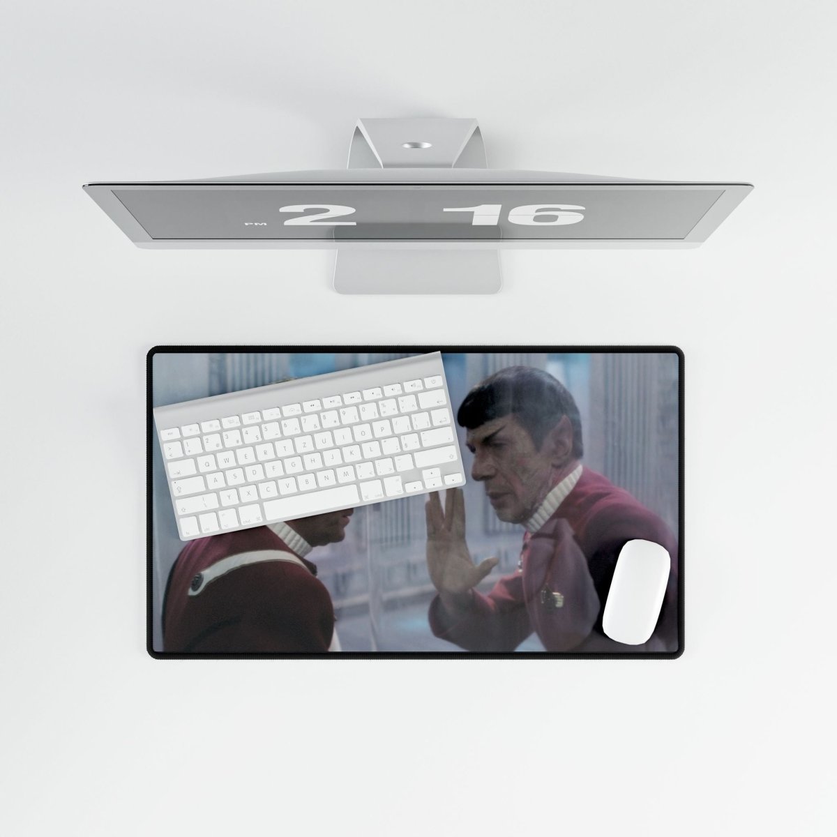 Spock Kirk, ST: Wrath of Khan Desk Mat Sci - Fi, TV & Movies XL Mousepads