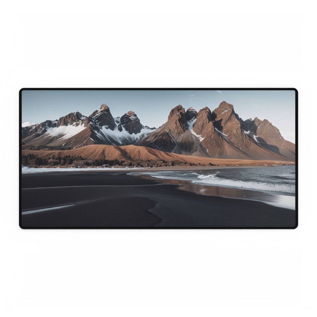 Stokksnes Iceland Desk Mat Stunning Views XL Mousepads