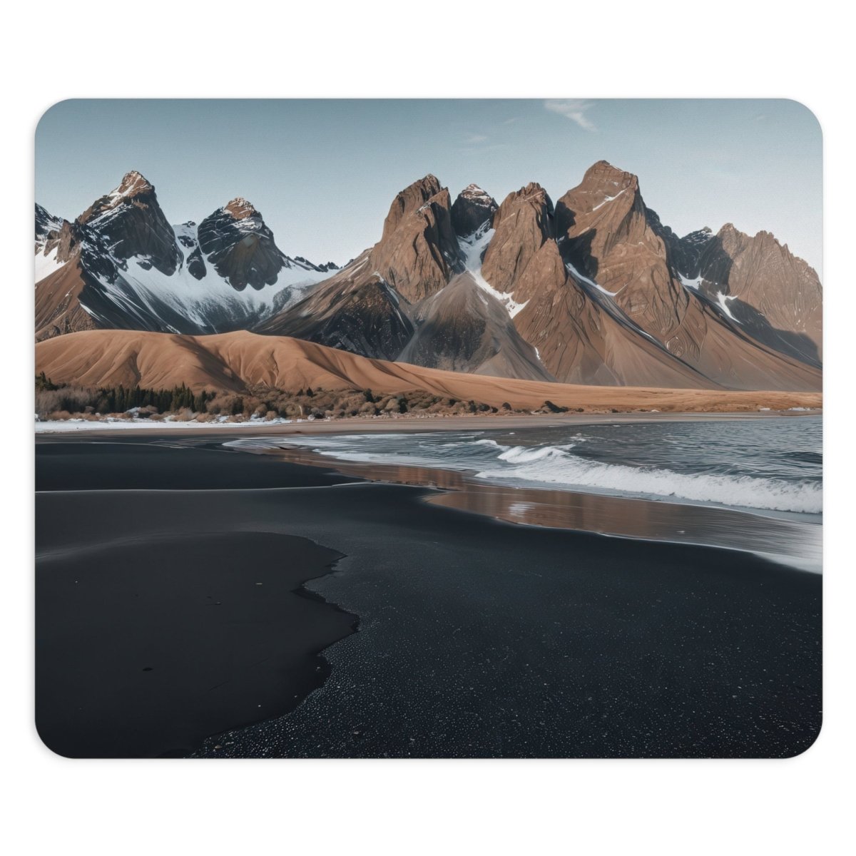 Stokksnes Mountain Mouse Pad Mouse Pad Stunning Views XL Mousepads