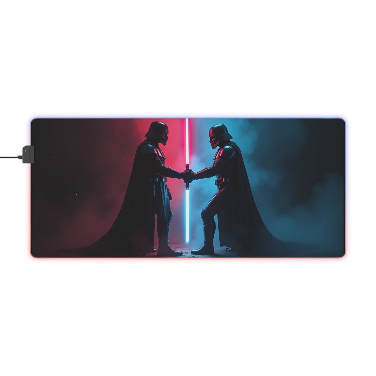 The Force of Vader LED LED Light - Up Sci - Fi, TV & Movies XL Mousepads