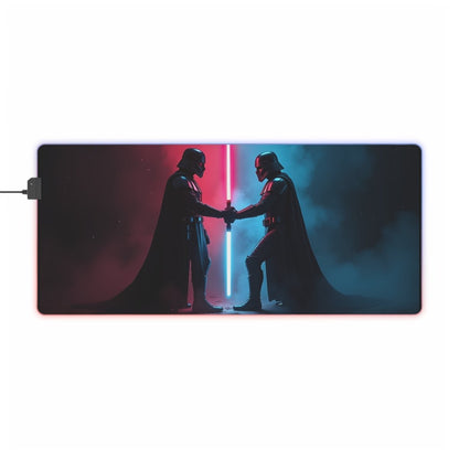 The Force of Vader LED LED Light - Up Sci - Fi, TV & Movies XL Mousepads