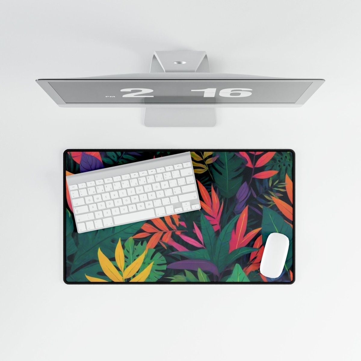 Tropical Leaves Desk Mat Bling & Glamour XL Mousepads