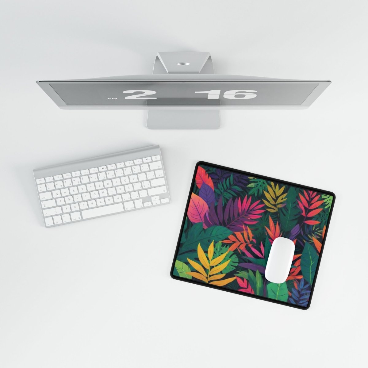 Tropical Leaves Desk Mat Bling & Glamour XL Mousepads