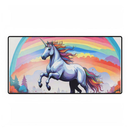 Unicorn, Rainbow Desk Mat Children's XL Mousepads