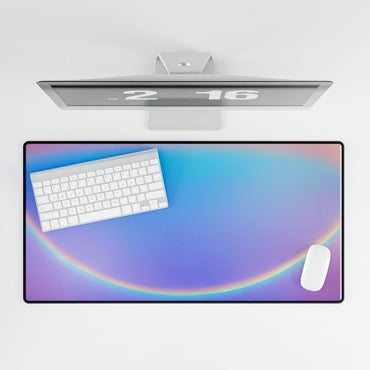 Upside Down Rainbow Desk Mat Bling & Glamour XL Mousepads