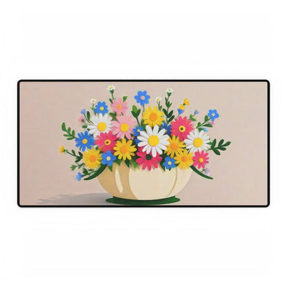 Watercolour Blooms Desk Mat Floral Botanic XL Mousepads