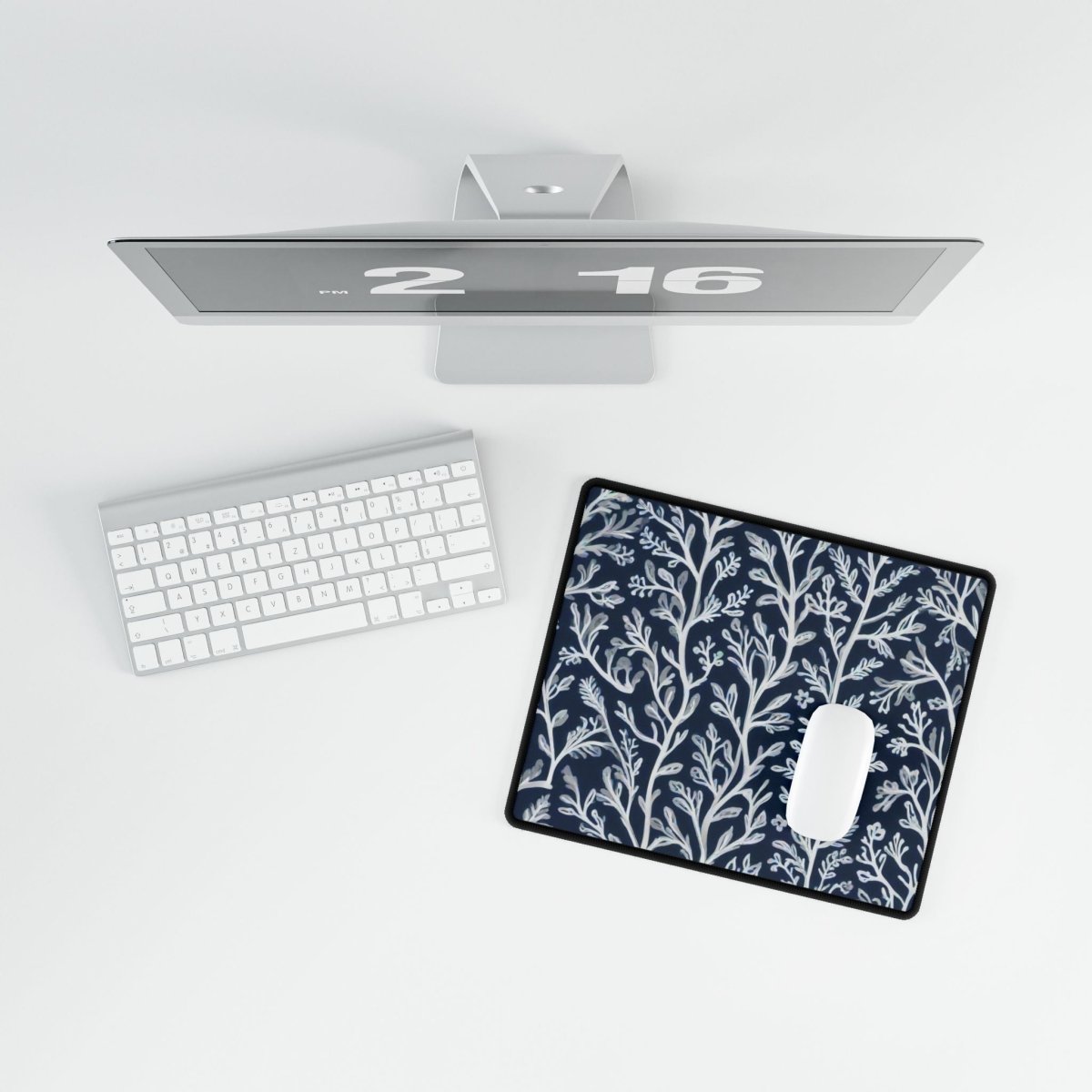 White Delight Desk Mat Bling & Glamour XL Mousepads